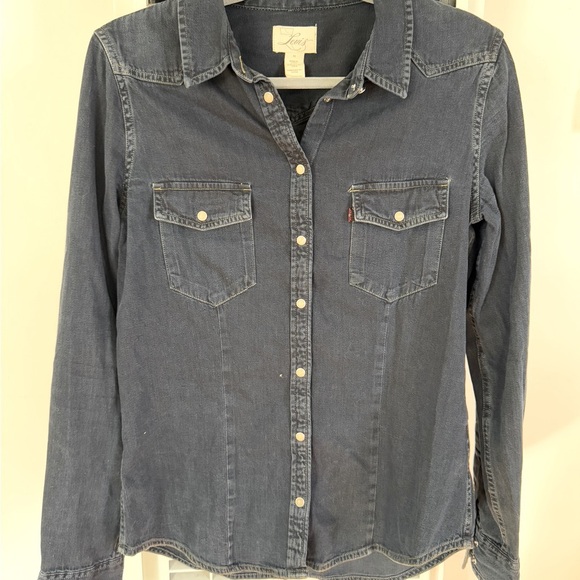 LEVI’S ULTIMATE WESTERN DENIM SHIRT - Picture 1 of 5